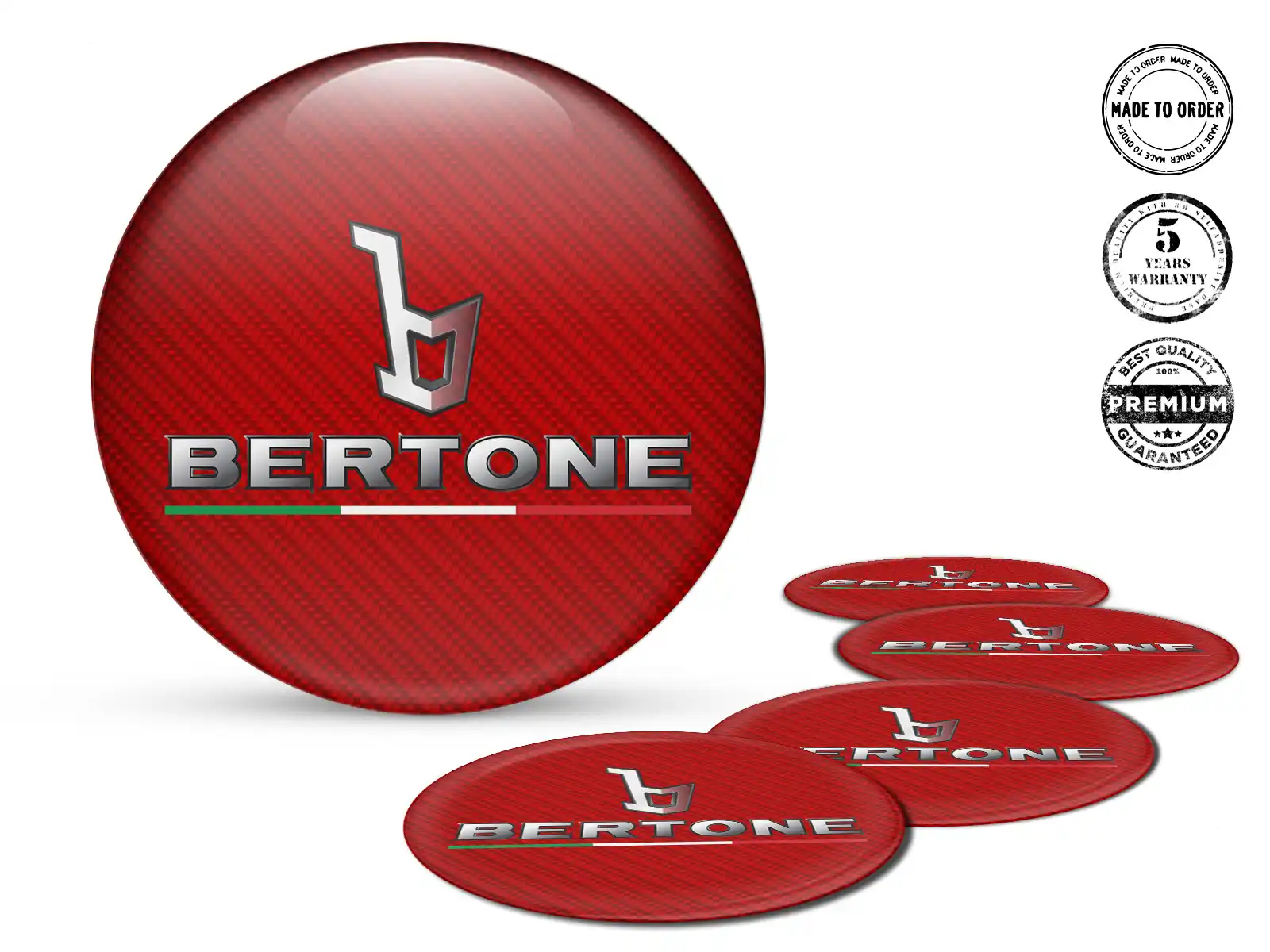 Bertone Décalques Roues Édition Onde Performance Niche